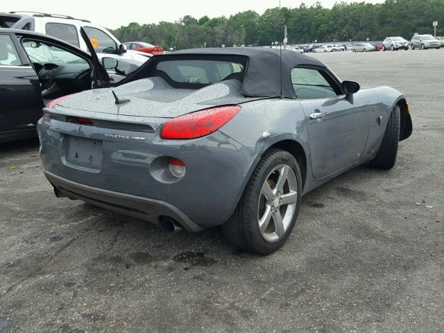 1G2MG35X78Y110517 - 2008 PONTIAC SOLSTICE G GRAY photo 4