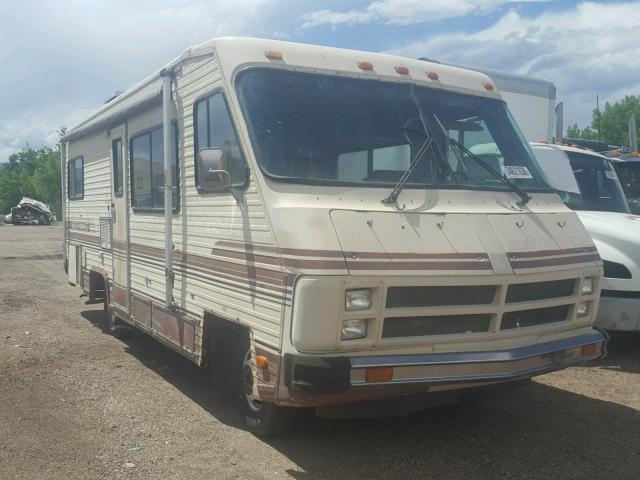 1GDJP37W0F3503168 - 1985 GMC MOTOR HOME BEIGE photo 1