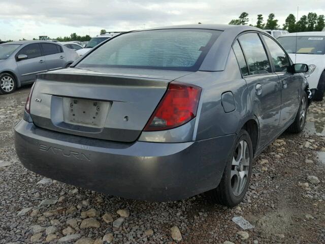 1G8AL52F45Z105972 - 2005 SATURN ION LEVEL GRAY photo 4