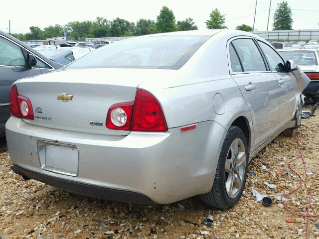 1G1ZC5E00AF174176 - 2010 CHEVROLET MALIBU 1LT SILVER photo 4