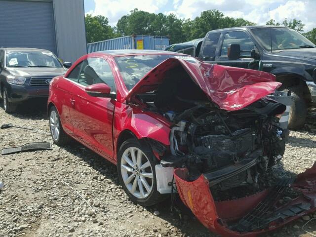 WVWBW8AH9DV008889 - 2013 VOLKSWAGEN EOS KOMFOR წითელი ფოტო 1