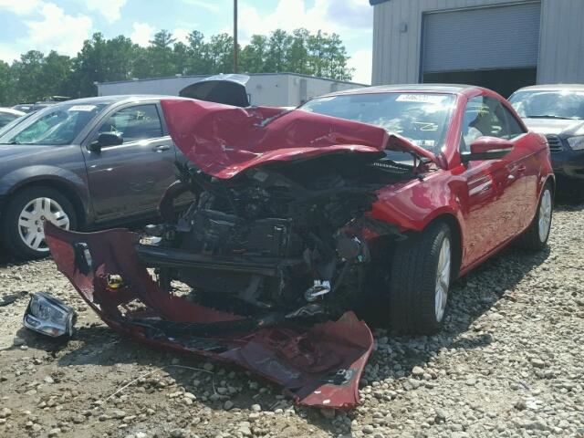 WVWBW8AH9DV008889 - 2013 VOLKSWAGEN EOS KOMFOR წითელი ფოტო 2