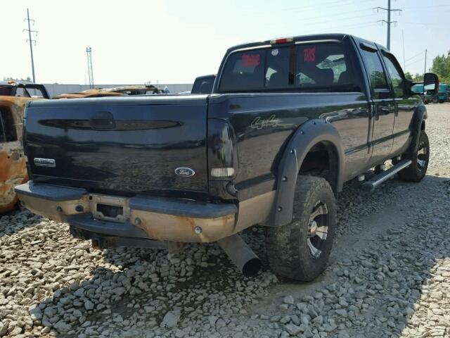 1FTWW31P85EB59056 - 2005 FORD F350 SRW S BLACK photo 4