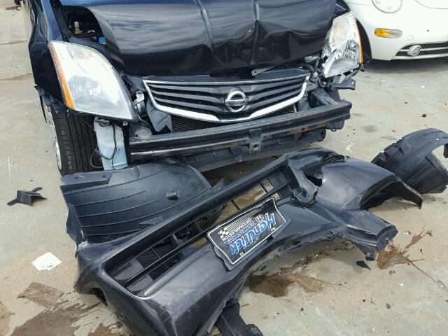 3N1AB6AP7BL649588 - 2011 NISSAN SENTRA 2.0 BLACK photo 9