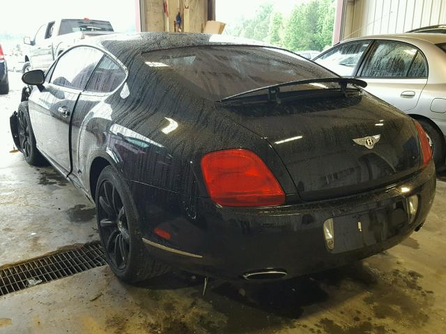 SCBCR63W75C025878 - 2005 BENTLEY CONTINENTA BLACK photo 3