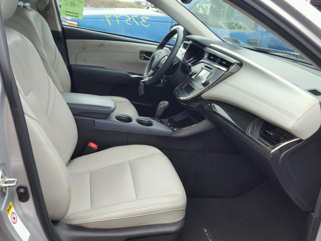 4T1BK1EB6EU110551 - 2014 TOYOTA AVALON BAS Silber Foto 5