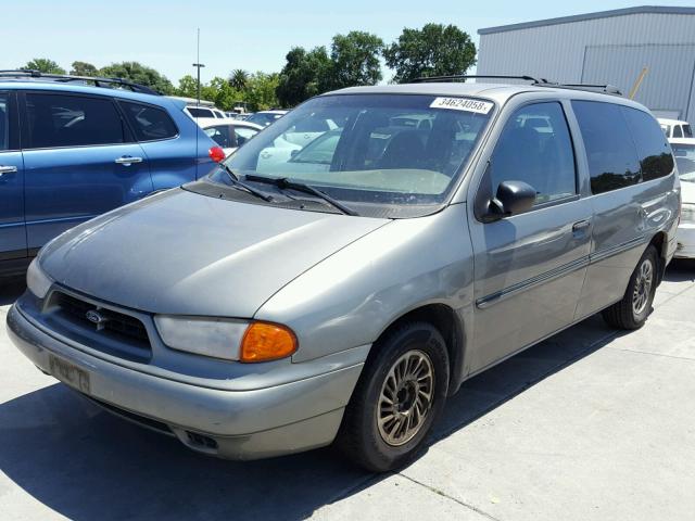 2FMZA5142WBE40257 - 1998 FORD WINDSTAR W GRAY photo 2