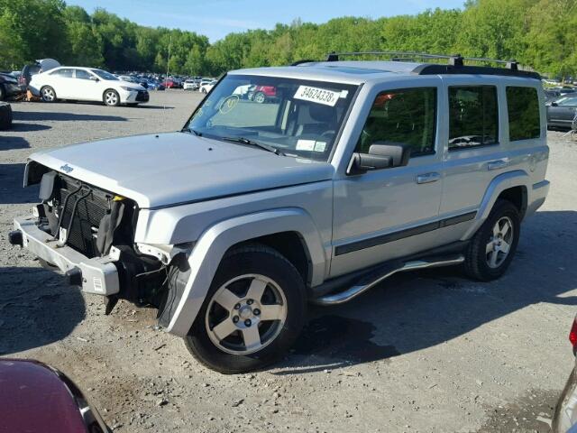 1J8HG48K79C550926 - 2009 JEEP COMMANDER ვერცხლისფერი ფოტო 2