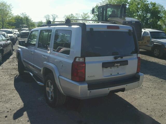 1J8HG48K79C550926 - 2009 JEEP COMMANDER ვერცხლისფერი ფოტო 3