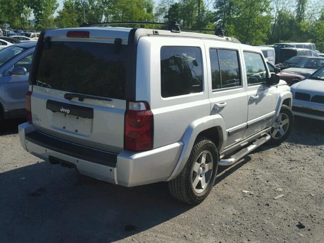 1J8HG48K79C550926 - 2009 JEEP COMMANDER ვერცხლისფერი ფოტო 4