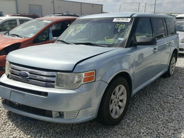 2FMDK51C79BA01090 - 2009 FORD FLEX SE BLUE photo 2