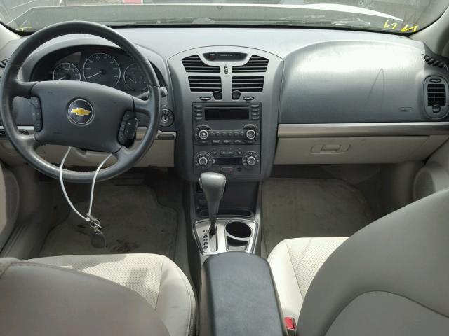 1G1ZU57N97F280379 - 2007 CHEVROLET MALIBU LTZ ვერცხლისფერი ფოტო 9