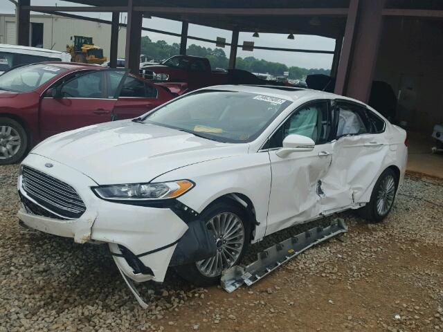 3FA6P0K97GR266018 - 2016 FORD FUSION WHITE photo 2