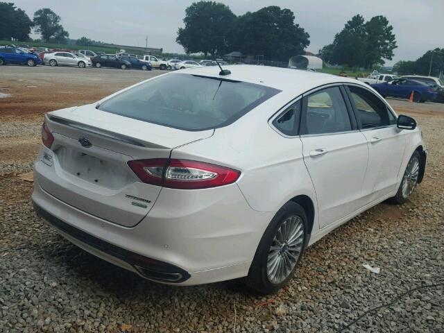 3FA6P0K97GR266018 - 2016 FORD FUSION WHITE photo 4