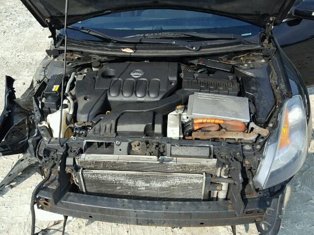 1N4CL21E38C230755 - 2008 NISSAN ALTIMA HYB BLACK photo 7