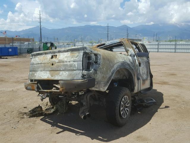 N0V1N753416 - 2013 FORD F150 SVT R BURN photo 4