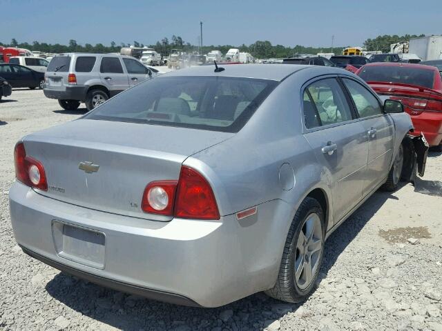 1G1ZG57B494117912 - 2009 CHEVROLET MALIBU LS 白色 照片 4