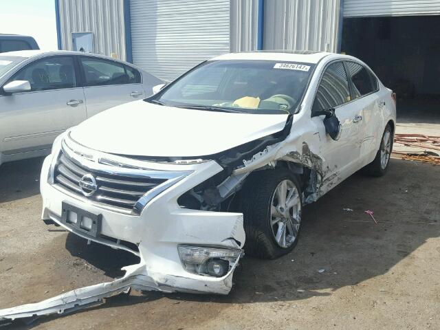 1N4AL3APXDN569154 - 2013 NISSAN ALTIMA 2.5 WHITE photo 2