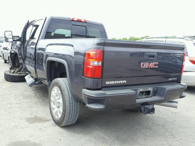 1GT12UE87GF146309 - 2016 GMC SIERRA K25 CHARCOAL photo 3