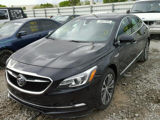 1G4ZP5SS0HU208412 - 2017 BUICK LACROSSE E BLACK photo 2