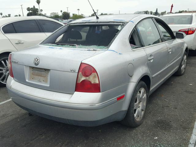 WVWRH63B62P343406 - 2002 VOLKSWAGEN PASSAT GLX 银色 照片 4