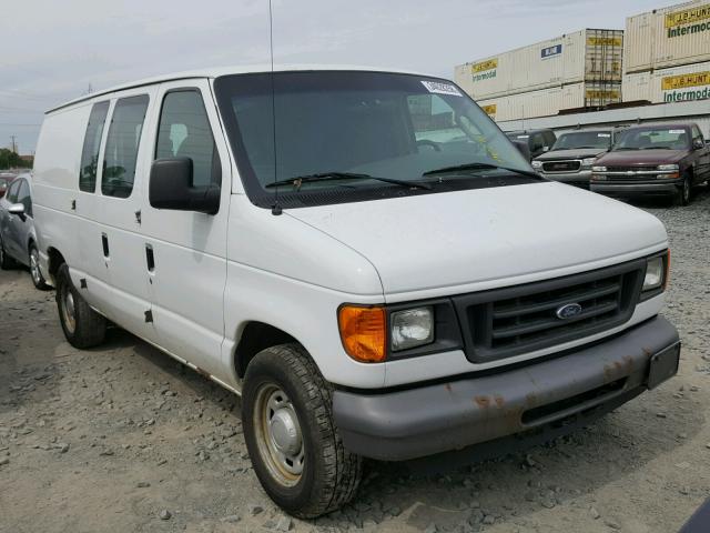 1FTRE14W36DB24519 - 2006 FORD ECONOLINE WHITE photo 1