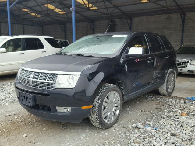 2LMDU68C19BJ01146 - 2009 LINCOLN MKX BLACK photo 2