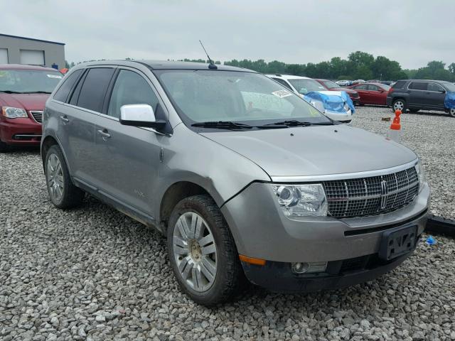 2LMDU68C78BJ38698 - 2008 LINCOLN MKX GRAY photo 1