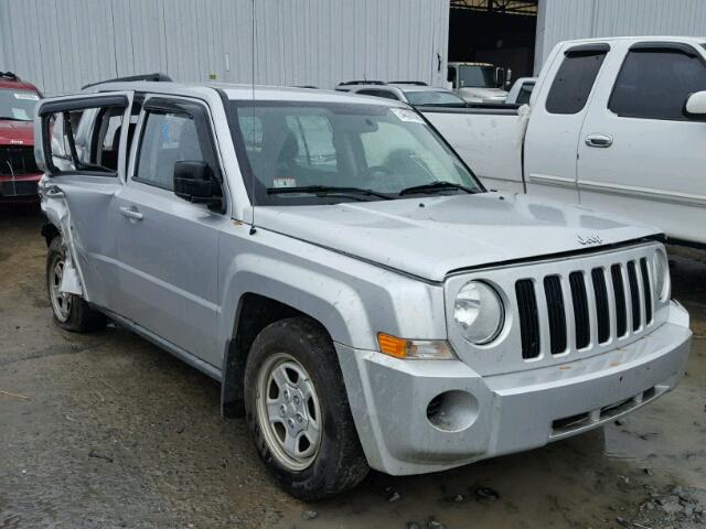 1J4NF2GB5AD608706 - 2010 JEEP PATRIOT SP SILVER photo 1