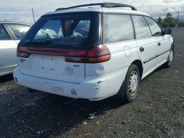 4S3BK4356T7933110 - 1996 SUBARU LEGACY L WHITE photo 4