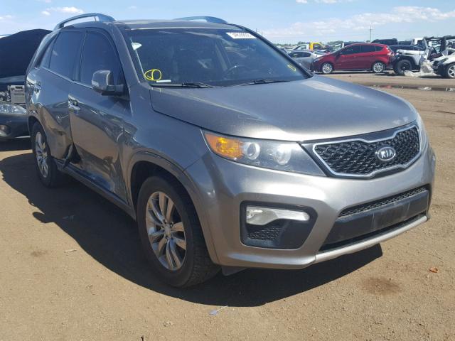 5XYKW4A2XCG244011 - 2012 KIA SORENTO SX BROWN photo 1