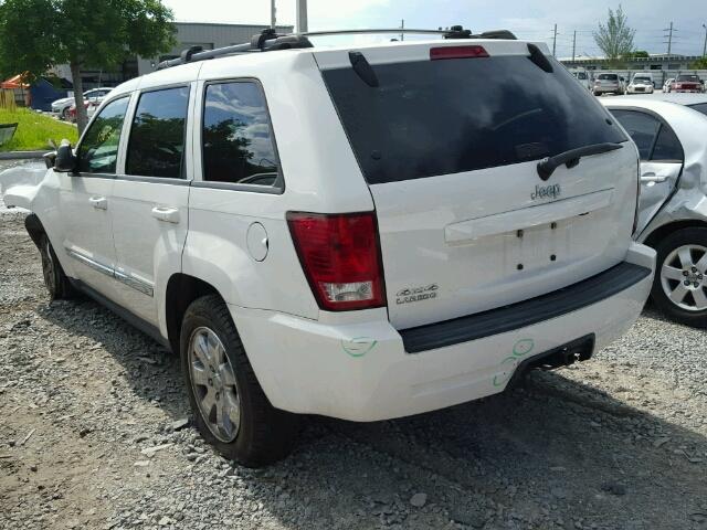 1J4PR4GKXAC129473 - 2010 JEEP GRAND CHER WHITE photo 3