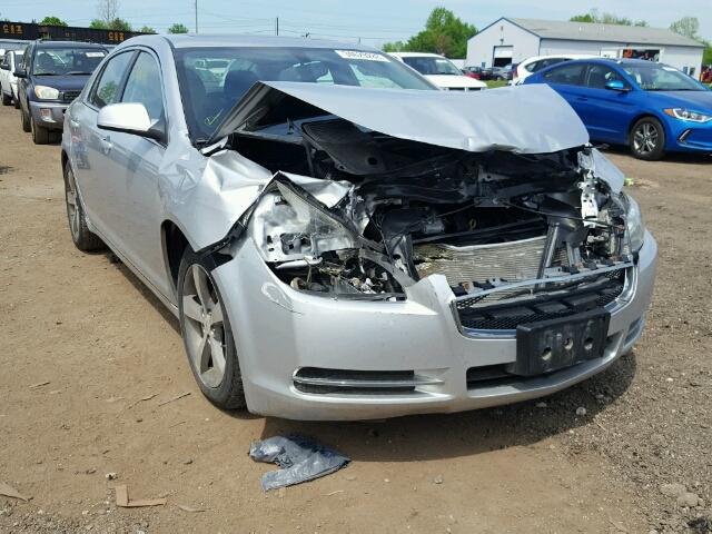 1G1ZC5E1XBF257897 - 2011 CHEVROLET MALIBU 1LT SILVER photo 1