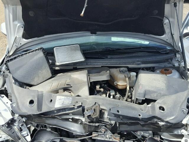 1G1ZC5E1XBF257897 - 2011 CHEVROLET MALIBU 1LT SILVER photo 7