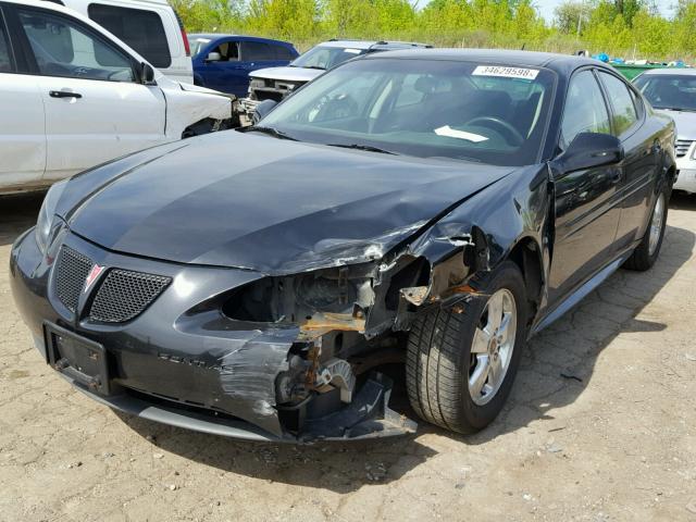 2G2WP552261218195 - 2006 PONTIAC GRAND PRIX BLACK photo 2