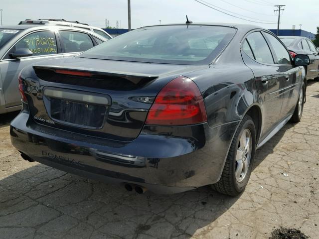 2G2WP552261218195 - 2006 PONTIAC GRAND PRIX BLACK photo 4