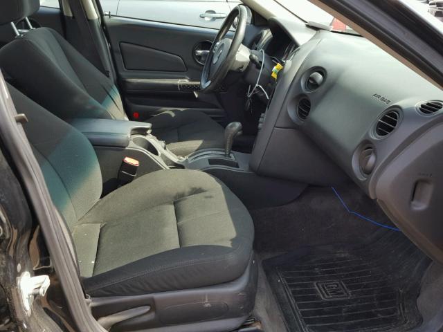 2G2WP552261218195 - 2006 PONTIAC GRAND PRIX BLACK photo 5
