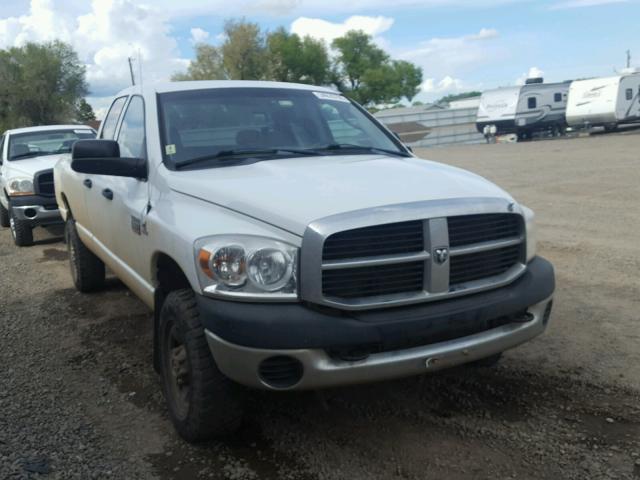 3D7MX38A28G164097 - 2008 DODGE RAM 3500 S WHITE photo 1