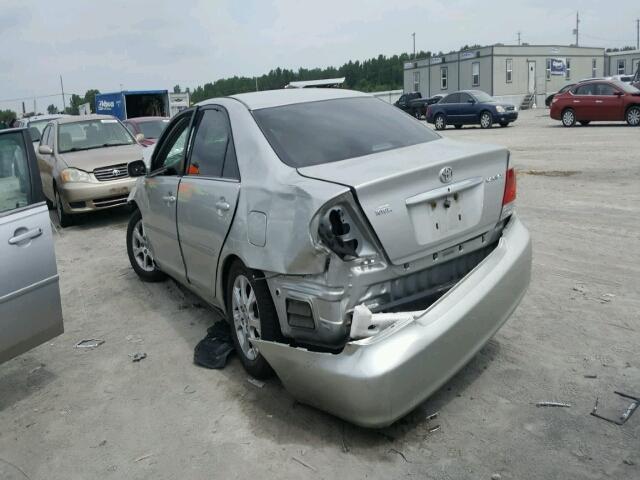 4T1BE32K55U016586 - 2005 TOYOTA CAMRY LE SILVER photo 3