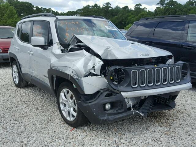 ZACCJABT9GPD84176 - 2016 JEEP RENEGADE L SILVER photo 1