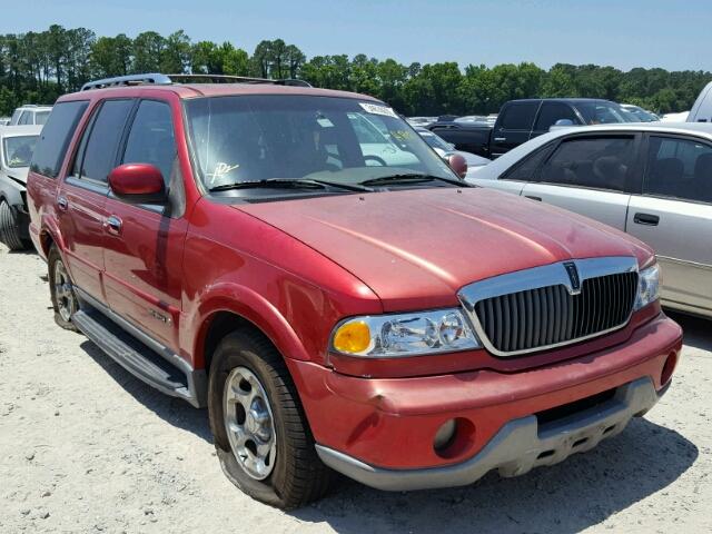 5LMEU27R31LJ16909 - 2001 LINCOLN NAVIGATOR RED photo 1
