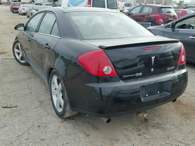 1G2ZM551164205813 - 2006 PONTIAC G6 GTP BLACK photo 3