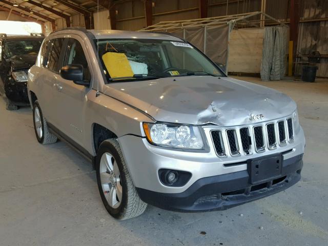 1C4NJDBBXCD537934 - 2012 JEEP COMPASS SP SILVER photo 1