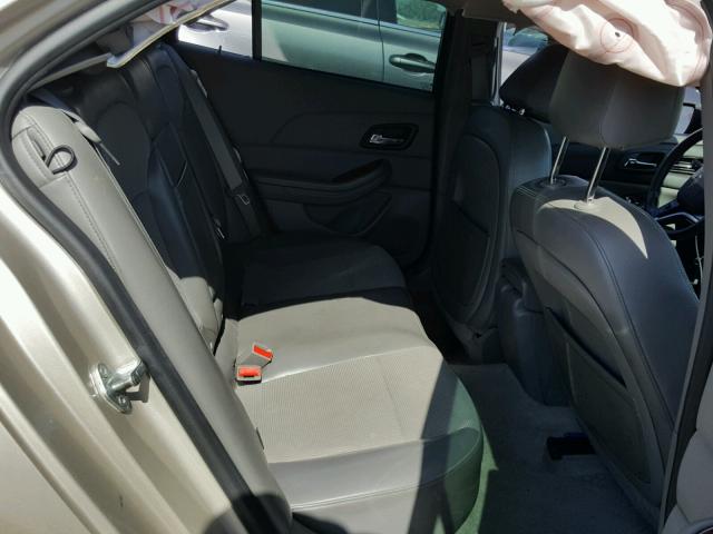 1G11C5SA6DF246738 - 2013 CHEVROLET MALIBU 1LT 金色 照片 6