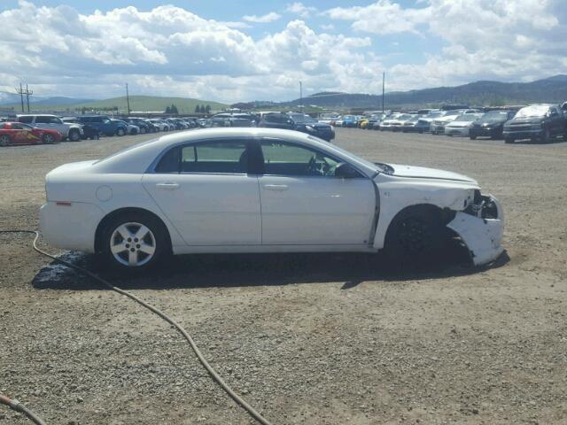 1G1ZG57B38F196766 - 2008 CHEVROLET MALIBU LS 白色 照片 9