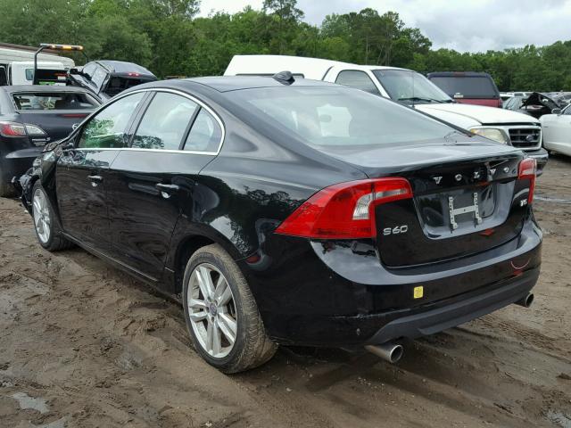 YV1612FS0D1216713 - 2013 VOLVO S60 T5 BLACK photo 3