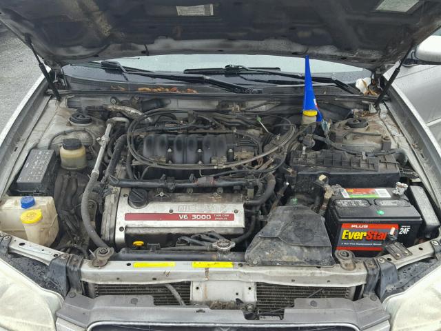 JN1CA31DX1T610598 - 2001 NISSAN MAXIMA GXE GRAY photo 7