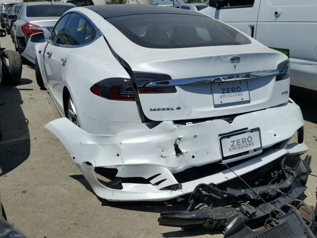 5YJSA1E22JF248033 - 2018 TESLA MODEL S Սպիտակ լուսանկար 3