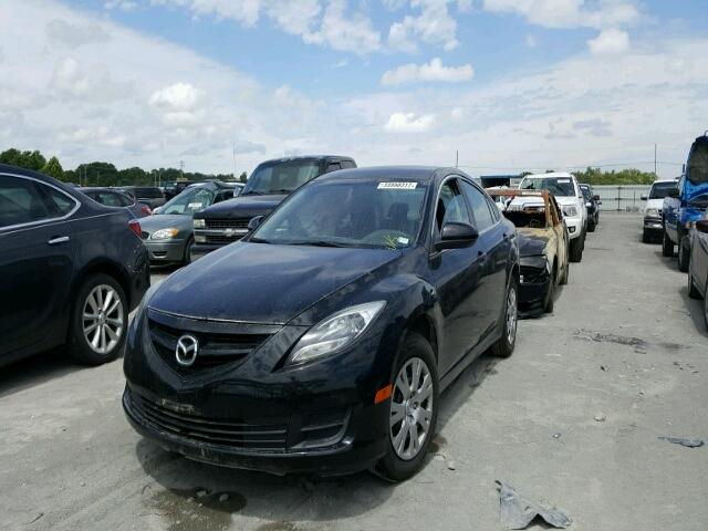 1YVHZ8BHXC5M03429 - 2012 MAZDA 6 BLACK photo 2