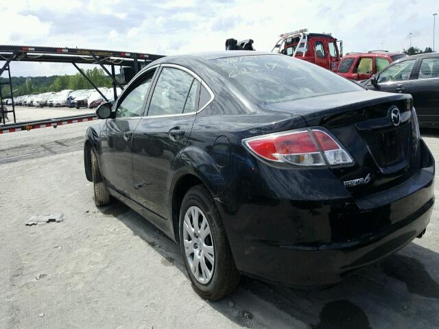 1YVHZ8BHXC5M03429 - 2012 MAZDA 6 BLACK photo 4